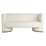 Дизайнерский Двухместный диван Florida Sofa  с элегантным деревянным декором  варинант исполнения - 2 | Loft Concept в Тюмени