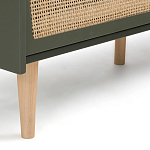 Комод с 6-ю ящиками из плетеного ротанга Remi Green Wicker Furniture варинант исполнения - 4 | Loft Concept в Тюмени