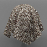 Мебельная ткань Шенилл коричневый цвет 142 см T4-56 варинант исполнения - 6 | Loft Concept в Тюмени