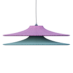 Подвесной вязаный светильник в двухцветном исполнении «Двойной Токио»  варинант исполнения - 4 | Loft Concept в Тюмени