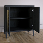 Современный Буфет Primo с 2 дверцами Черный дуб варинант исполнения - 4 | Loft Concept в Тюмени