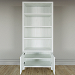 Книжный Стеллаж Elsa Dreams White с задней стенкой варинант исполнения - 4 | Loft Concept в Тюмени