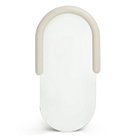 Зеркало овальное Curved Furniture бежевое варинант исполнения - 1 | Loft Concept в Тюмени