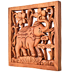 Панно из дерева слов и цветы Panel With Animals варинант исполнения - 2 | Loft Concept в Тюмени