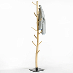 Напольная вешалка из тикового дерева Teak Floor Hanger варинант исполнения - 2 | Loft Concept в Тюмени