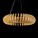 Люстра круглая с фактурными элементами в виде ракушек Inspired Sea варинант исполнения - 1 | Loft Concept в Тюмени