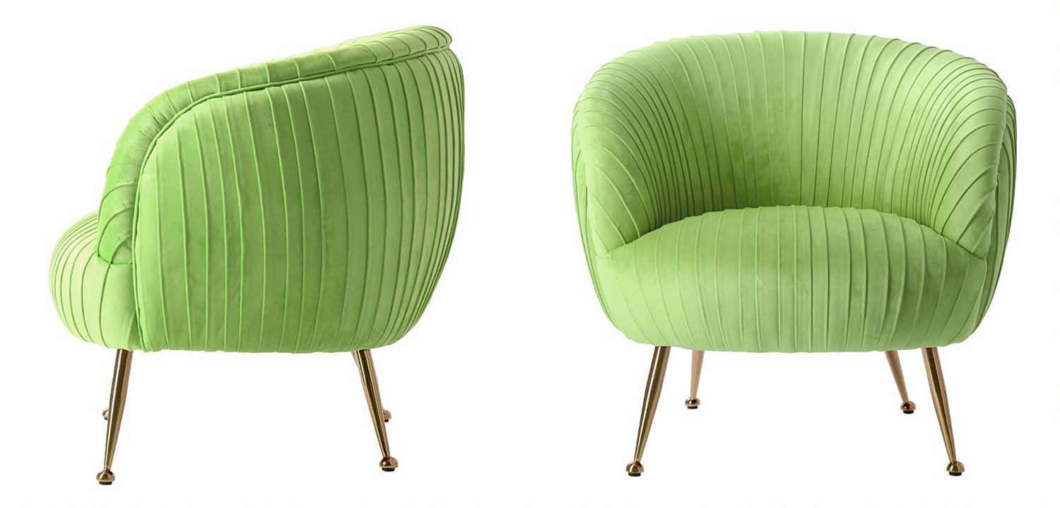Кресло SOUFFLE CHAIR green Кресло SOUFFLE CHAIR green - Loft-Concept в Тюмени