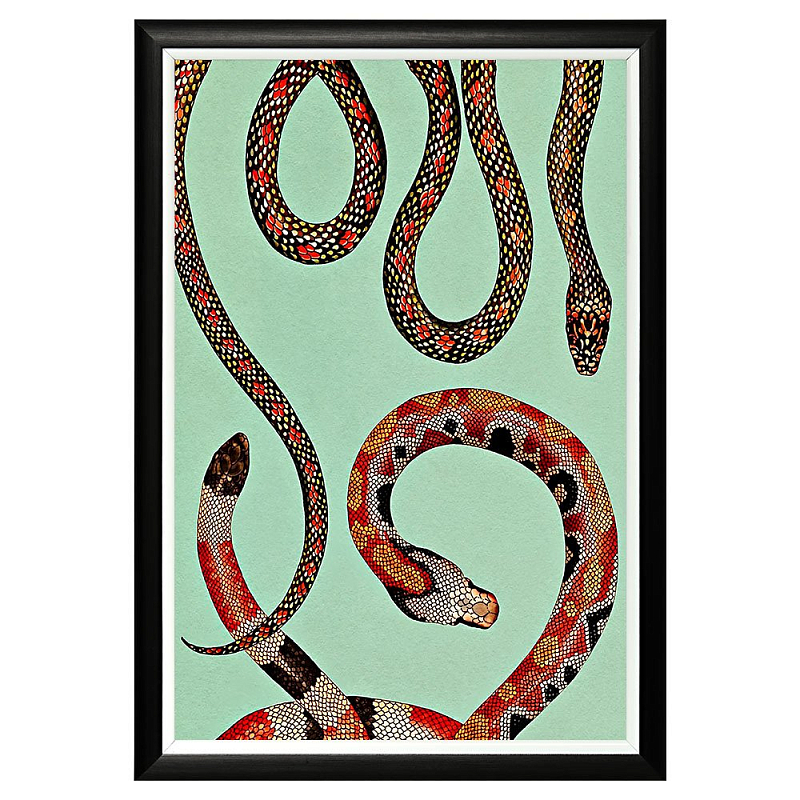Постер Red Snakes Постер Red Snakes в Тюмени | Loft Concept