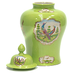 Фарфоровая ваза с крышкой Eden Garden варинант исполнения - 2 | Loft Concept в Тюмени