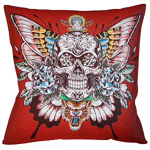 Декоративная подушка Ghost Rider Red