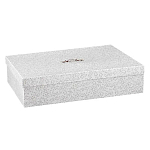 Чайный сервиз белого цвета из фарфора на 6 персон 15 предметов Floral Charm варинант исполнения - 2 | Loft Concept в Тюмени