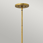 Подвесной светильник с матовым стеклянным коническим плафоном в современном стиле Hinkley варинант исполнения - 6 | Loft Concept в Тюмени