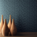 Гипсовая 3D Панель M-27 варинант исполнения - 1 | Loft Concept в Тюмени