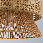 Подвесной светильник с абажуром из натуральных материалов Light Inside the Cell варинант исполнения - 8 | Loft Concept в Тюмени