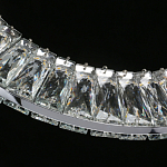 Люстра круглая с прозрачной хрустальной рамкой Maude Crystal Light варинант исполнения - 10 | Loft Concept в Тюмени