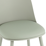 Стул из пластика с мягким сиденьем Froggy варинант исполнения - 6 | Loft Concept в Тюмени