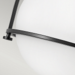 Потолочный светильник с плафоном в форме белого матового шара Hinkley варинант исполнения - 3 | Loft Concept в Тюмени