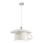 Подвесные светильники в виде белой посуды Flower Reversal варинант исполнения - 8 | Loft Concept в Тюмени