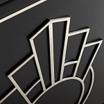 Черный комод в стиле арт-деко Luciano варинант исполнения - 6 | Loft Concept в Тюмени