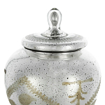 Ваза из стекла с крышкой и декоративными узорами Chinoiserie Ceramics варинант исполнения - 2 | Loft Concept в Тюмени