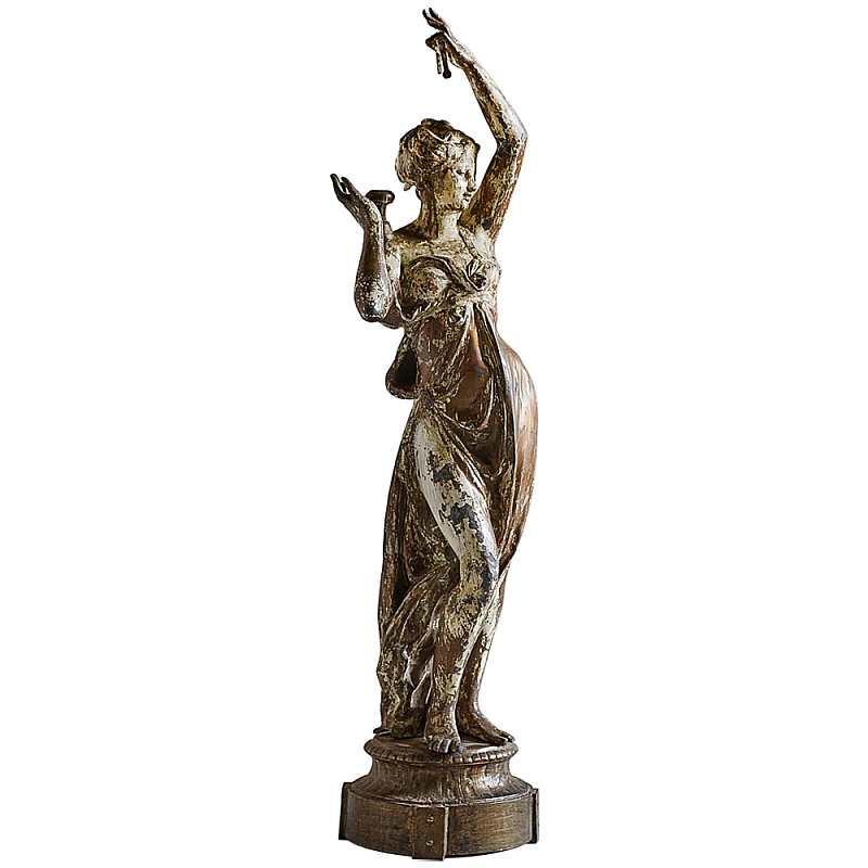 Большая антикварная статуя Antique Woman Statue Коричневый Бежевый Большая антикварная статуя Antique Woman Statue Коричневый Бежевый в Тюмени | Loft Concept