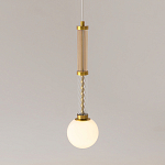 Подвесной светильник со стеклянными вставками Helios варинант исполнения - 2 | Loft Concept в Тюмени