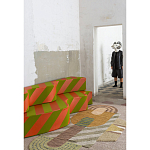 Дизайнерский модульный диван волнистой формы с цветным принтом Poltronova Superonda Sofa варинант исполнения - 30 | Loft Concept в Тюмени