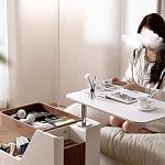 Журнальный столик передвижной с подъемной столешницей Table Trolley варинант исполнения - 3 | Loft Concept в Тюмени