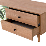 Длинная ТВ-тумба с принтом на ящиках Elise TV Stand варинант исполнения - 4 | Loft Concept в Тюмени