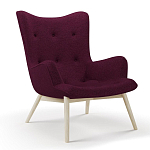 Мебельная ткань Шенилл фиолетовый цвет 138 см T4-27 варинант исполнения - 5 | Loft Concept в Тюмени