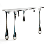 Дизайнерская Консоль Melting Silver Console Zhipeng Tan варинант исполнения - 2 | Loft Concept в Тюмени