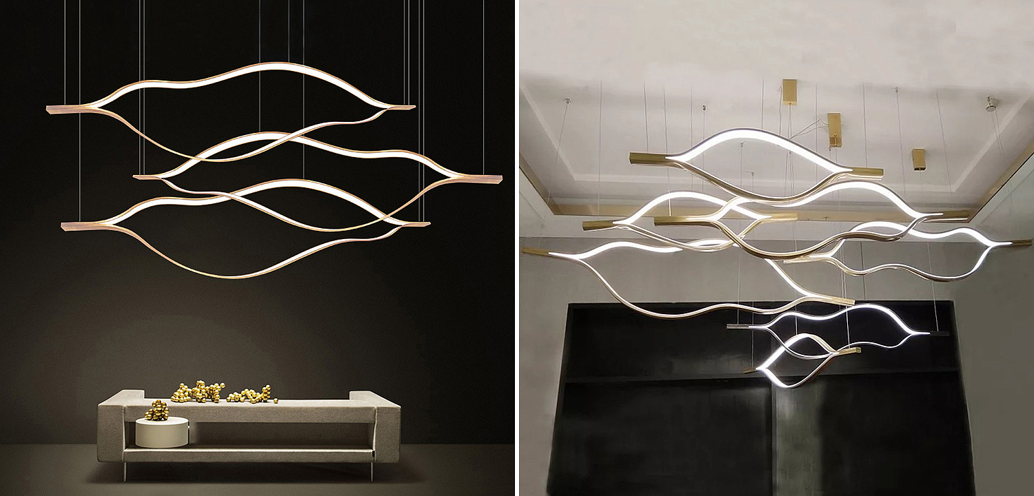 Люстра Tape Light Henge Люстра Tape Light Henge - Loft-Concept в Тюмени