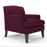 Мебельная ткань Шенилл фиолетовый цвет 138 см T4-27 варинант исполнения - 3 | Loft Concept в Тюмени