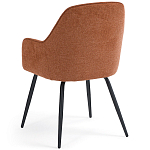 Кресло обеденное на металлических ножках Mazzi Chair варинант исполнения - 11 | Loft Concept в Тюмени