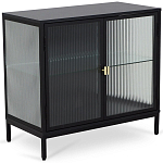 Сервант двухдверный с рифленым стеклом The Keeper варинант исполнения - 1 | Loft Concept в Тюмени