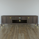 TV-тумба Дизайнерская Elsa Dreams Walnut варинант исполнения - 5 | Loft Concept в Тюмени