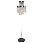 Торшер Хром с каскадом сияющих кристаллов Shining Waterfall варинант исполнения - 1 | Loft Concept в Тюмени