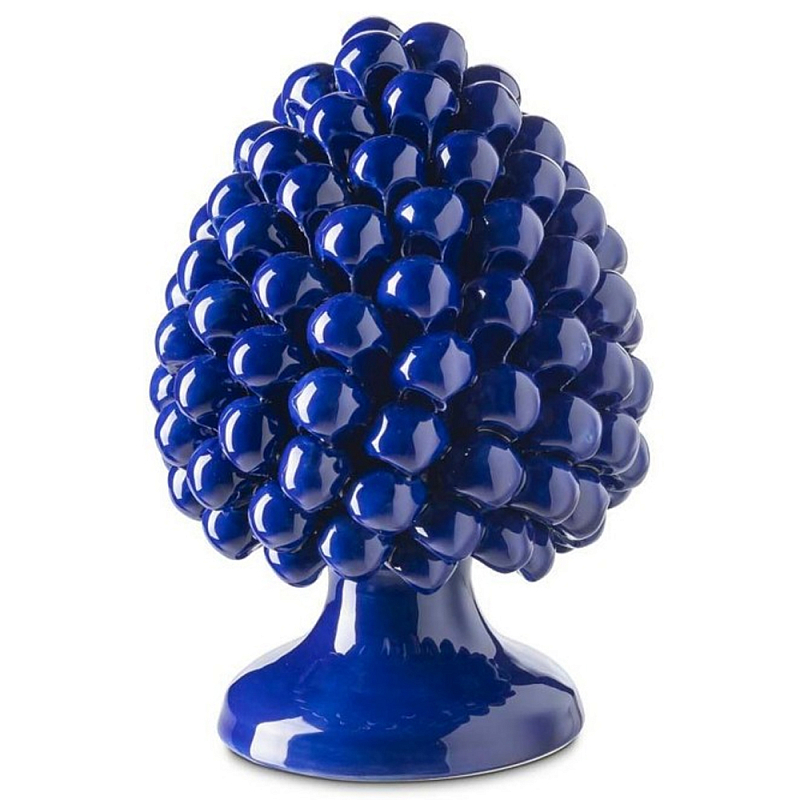 Статуэтка Pine Cone H20 Синий Голубой Белый Статуэтка Pine Cone H20 Синий Голубой Белый в Тюмени | Loft Concept