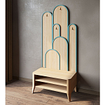 Вешалка «Байома» варинант исполнения - 2 | Loft Concept в Тюмени