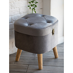 Пуф Leather with a snap варинант исполнения - 2 | Loft Concept в Тюмени