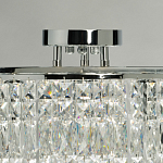 Потолочный светильник круглый с прозрачными подвесками Lunet варинант исполнения - 17 | Loft Concept в Тюмени