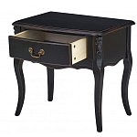 Тумба прикроватная из массива березы с ящиком и состаренным эффектом Vintage варинант исполнения - 3 | Loft Concept в Тюмени