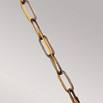 Подвесной светильник со стальным плафоном и белым матовым стеклянным шаром Feiss варинант исполнения - 8 | Loft Concept в Тюмени