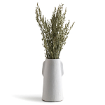 Ваза Serené Ceramic Vase Белая варинант исполнения - 3 | Loft Concept в Тюмени