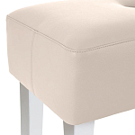 Мягкий пуф на белых ножках Winton Pouf варинант исполнения - 13 | Loft Concept в Тюмени