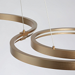 Люстра подвесная светодиодная в виде волнообразной ленты Ribbon Vortex варинант исполнения - 21 | Loft Concept в Тюмени