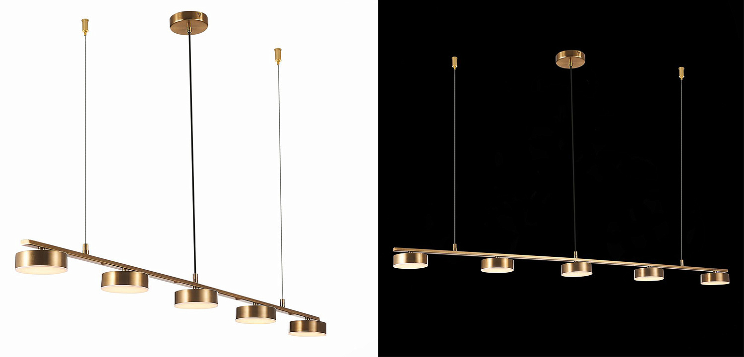 Люстра Five Headlights Linear Chandelier Люстра Five Headlights Linear Chandelier - Loft-Concept в Тюмени