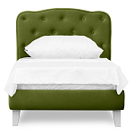 Кровать с мягким изголовьем Luna Palmer Bed варинант исполнения - 5 | Loft Concept в Тюмени