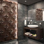 Гипсовая 3D панель с принтографией PM-22 варинант исполнения - 2 | Loft Concept в Тюмени