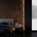 Гипсовая 3D панель с принтографией PM-50 варинант исполнения - 3 | Loft Concept в Тюмени